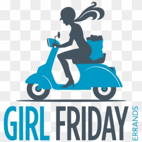 Comgirl Friday Errands - Delivery Girl Icon Png, Transparent Png - zillow icon png