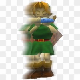 Link - Ocarina Of Time Link Polygon, HD Png Download - ocarina of time link png