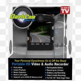 Dash Cam Pro Inventel, HD Png Download - as seen on tv png