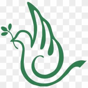 Peace Dove Clipart Logo - Logo Descending Dove Symbol, HD Png Download - peace dove png