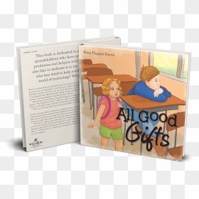 Toddler, HD Png Download - book outline png
