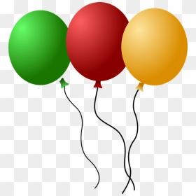 Balloons Clip Art, HD Png Download - party streamers png