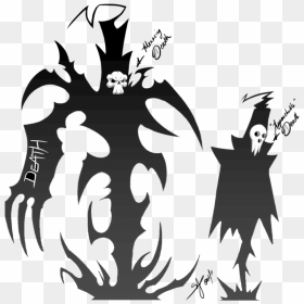 Soul Eater-after The Kishin Not Accepting - Lord Death From Soul Eater, HD Png Download - soul eater logo png