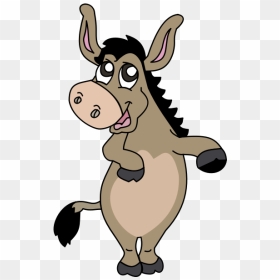 Donkey On Two Legs - Dancing Donkey, HD Png Download - cartoon legs png