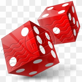 Transparent Red Dice Clipart, HD Png Download - red dice png