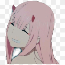 Darling In The Franxx Zero Two Smiling , Png Download - Darling In The Franxx Drawing, Transparent Png - zero two png