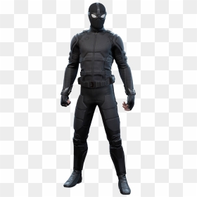 S Spider-man Wiki - Spider Man Ps4 Stealth Suit, HD Png Download - spiderman face png