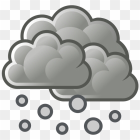 Transparent Thunderstorm Clipart - Thunderstorm Clipart, HD Png Download - cloud emoji png
