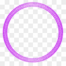 #neon #round #purple #freetoedit #circle #frame #border - Universidad De Las Américas Puebla, HD Png Download - neon border png