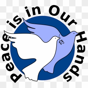 Peace Is In Our Hands, HD Png Download - peace dove png