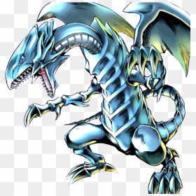Blue Eyes White Dragon And Red Eyes Black Dragon Wallpaper - Anime Blue Eyes White Dragon, HD Png Download - harambe face png