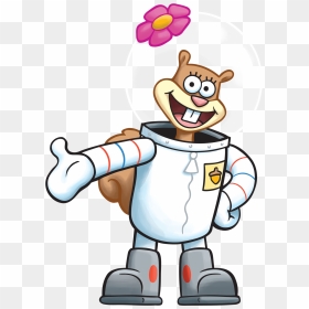 Transparent Squidward Nose Png - Sandy Cheeks Transparent, Png Download - nickelodeon png