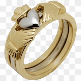 Love, Loyalty, Friendship - Claddagh Ring For 3, HD Png Download - ring emoji png