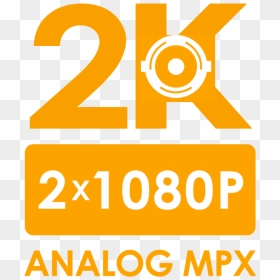 1080p Security Cameras Use A 2mp Image Sensor - 2k Hd Logo Png, Transparent Png - 2k logo png
