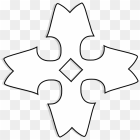 Cross Outline, HD Png Download - cross outline png