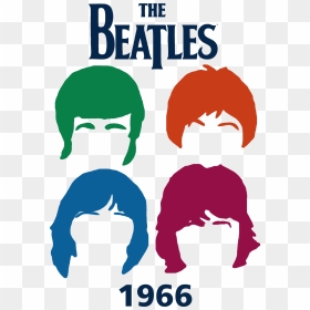 Beatles Logo Red , Png Download - Beatles Abbey Road Illustration, Transparent Png - the beatles logo png