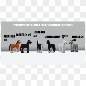 Minecraft Animania Horse, HD Png Download - minecraft dog png