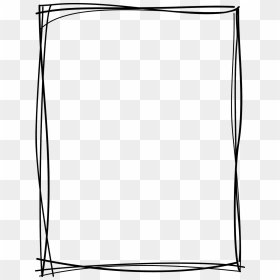 Here Are Little Scribble Frames You Might Like To Grab - Line Art, HD Png Download - neon border png