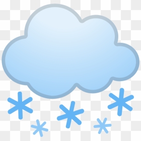 Cloud With Snow Icon - El Rey Fast Food Restaurant, HD Png Download - cloud emoji png