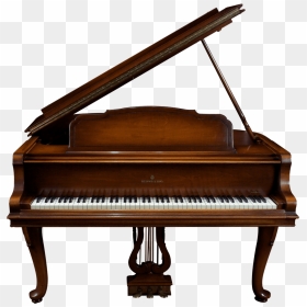 Brown Piano Png, Transparent Png - grand piano png