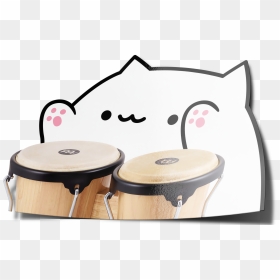 Image Of Bongo Cat Clipart , Png Download - Bongo Drum, Transparent Png - conga png