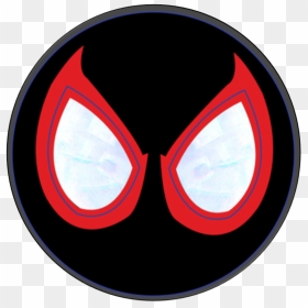 Miles Morales Spider Man Logo, HD Png Download - spiderman face png