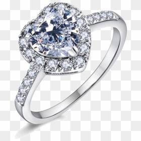 Heart Ring Photos - Wedding Ring Png, Transparent Png - ring emoji png