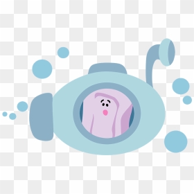 Blue"s Clues Slippery In Submarine Blues Clues, Bubble - Blue's Clues Submarine, HD Png Download - blues clues png