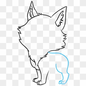 How To Draw Chibi Wolf - Draw A Chibi Wolf, HD Png Download - wolf eyes png