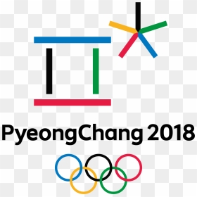 Winter Olympic Games 2018 Logo - Winter Olympics 2018 Logo, HD Png Download - olympic logo png