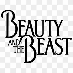 147 - Calligraphy, HD Png Download - beauty and the beast logo png