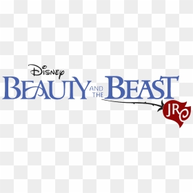 Disney Beauty And The Beast Jr Logo, HD Png Download - beauty and the beast logo png