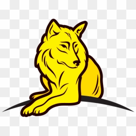 Yellow Wolf - Yellow Wolf Clipart, HD Png Download - wolf eyes png