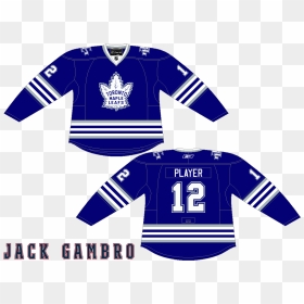 Download Blank Basketball Jersey Clip Art Library - Clip Art Hockey Jersey Clipart, HD Png Download - toronto maple leafs logo png