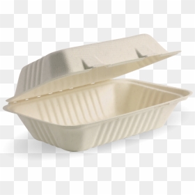 Bagasse Lunch Box, HD Png Download - clam shell png