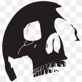 Punisher Thunderbolt Ross Skull Clip Art, HD Png Download - skull silhouette png