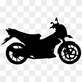 Motorcycle Silhouette Png - Suzuki Raider 150 Vector, Transparent Png - motorcycle silhouette png