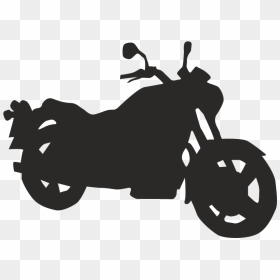Motorcycle Silhouette Clip Art - Motorcycle Silhouette Clipart, HD Png Download - motorcycle silhouette png