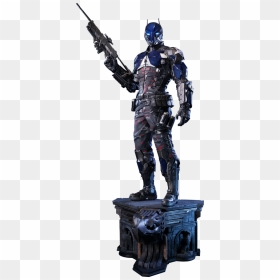 Batman Arkham Knight - Batman Arkham Knight Arkham Knight Statue, HD Png Download - batman arkham knight png