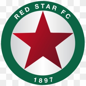 Logo Redstarfc - Red Star Fc Logo Png, Transparent Png - star logo png