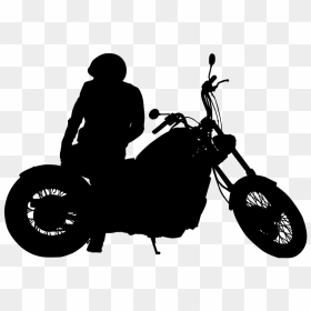 Bikers Dp For Whatsapp, HD Png Download - motorcycle silhouette png