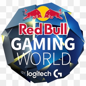 Gaming World Logo - Red Bull, HD Png Download - logitech logo png