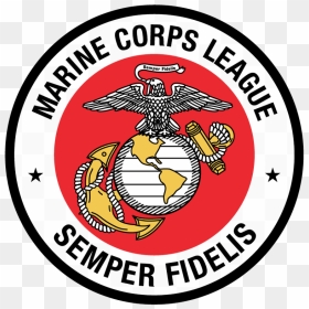 Marine Corps League Logo Png, Transparent Png - marines logo png