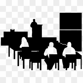 Silhouette, HD Png Download - audience silhouette png