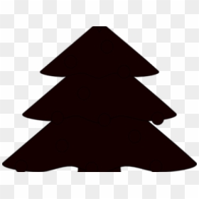 Christmas Tree Silhouette - Christmas Tree Logo Transparent Background, HD Png Download - christmas tree silhouette png