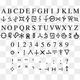 Futurama Alien Alphabet, HD Png Download - futurama png