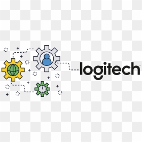 Logitech-mwp - Circle, HD Png Download - logitech logo png