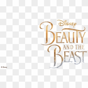 Free Png Download Beauty And The Beast Sticker Book - Calligraphy, Transparent Png - beauty and the beast logo png