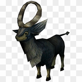 Tp Ordon Goat Model - Zelda Twilight Princess Goat, HD Png Download - goat horns png