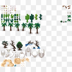 Preview - Desert Trees Sprites, HD Png Download - desert tree png